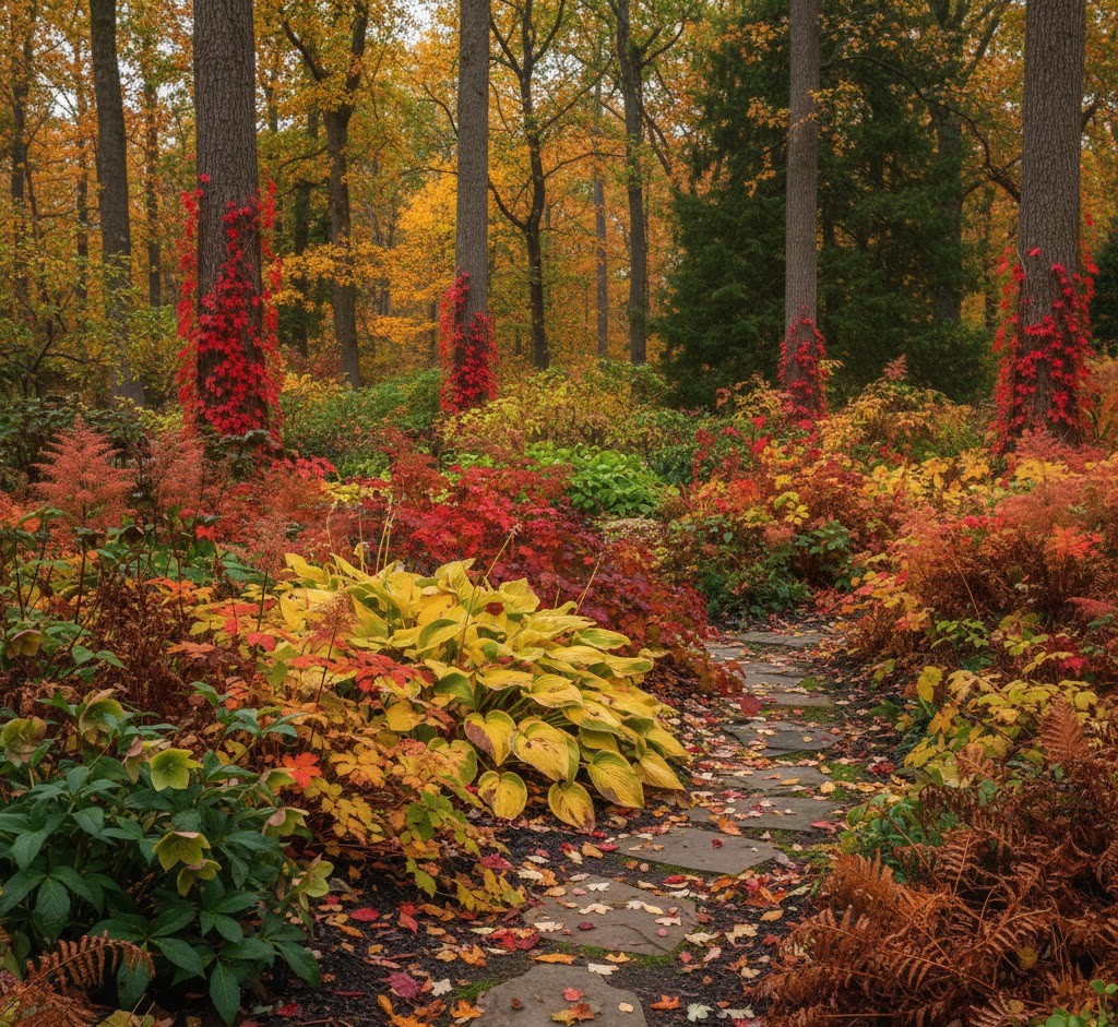 Fall textures and colors