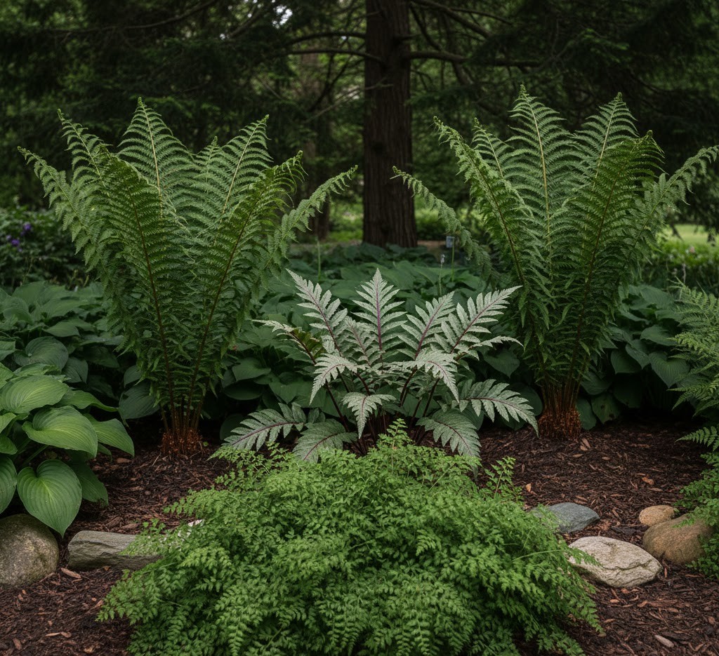 Ferns for shade